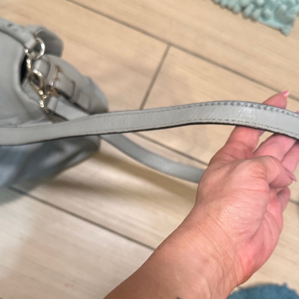Kate Spade Light Blue Gray Shoulder or Crossbody Bag - Picture 15 of 16
